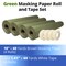 Idl Packaging 18in x 60 yd Green Masking Paper and 1 1/2in x 60 yd GP Masking Tape, for Covering, 4PK 4x GRH-18, 4457-112 - alternate 2